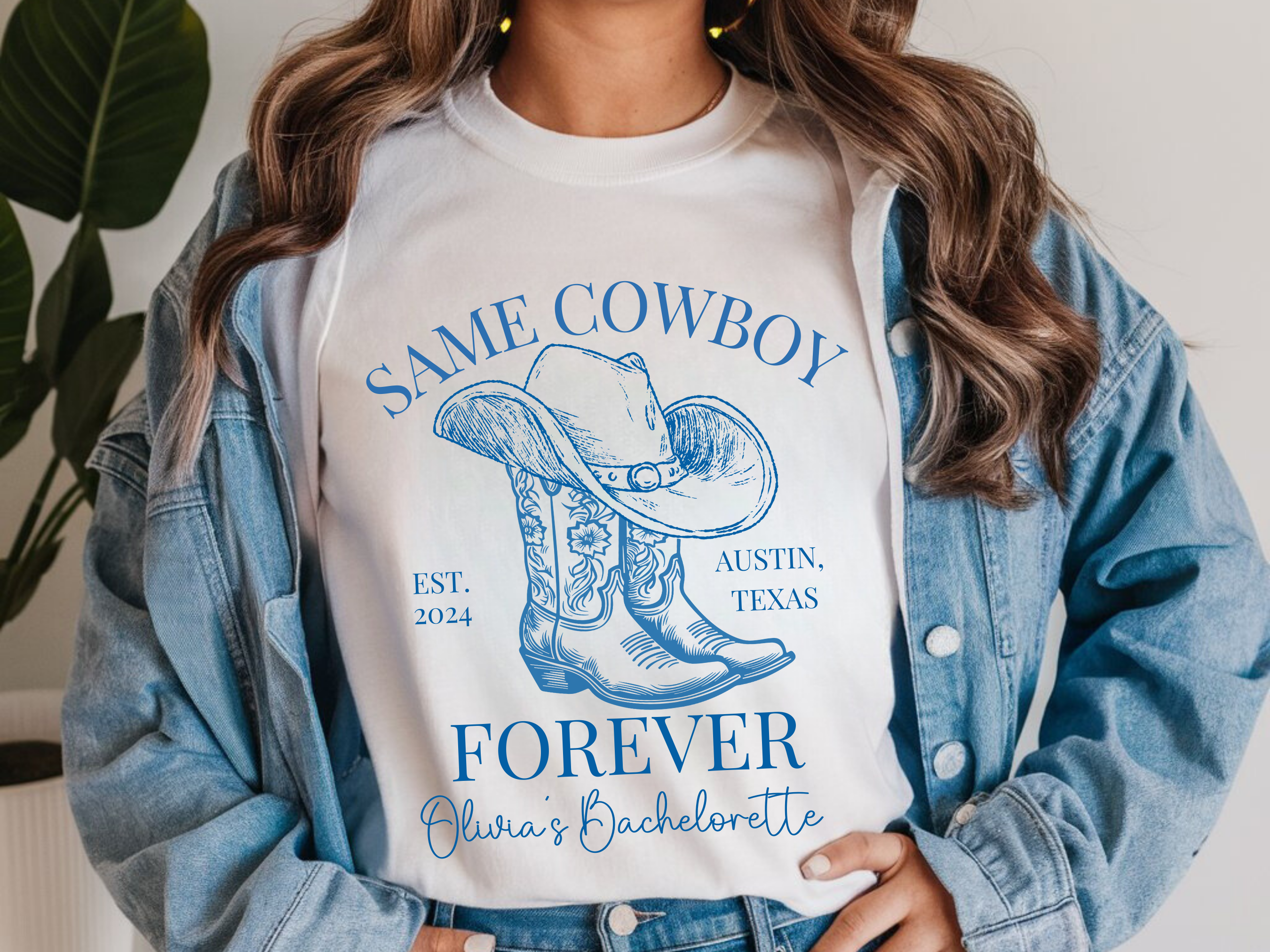 Same Cowboy Forever Bachelorette Shirt