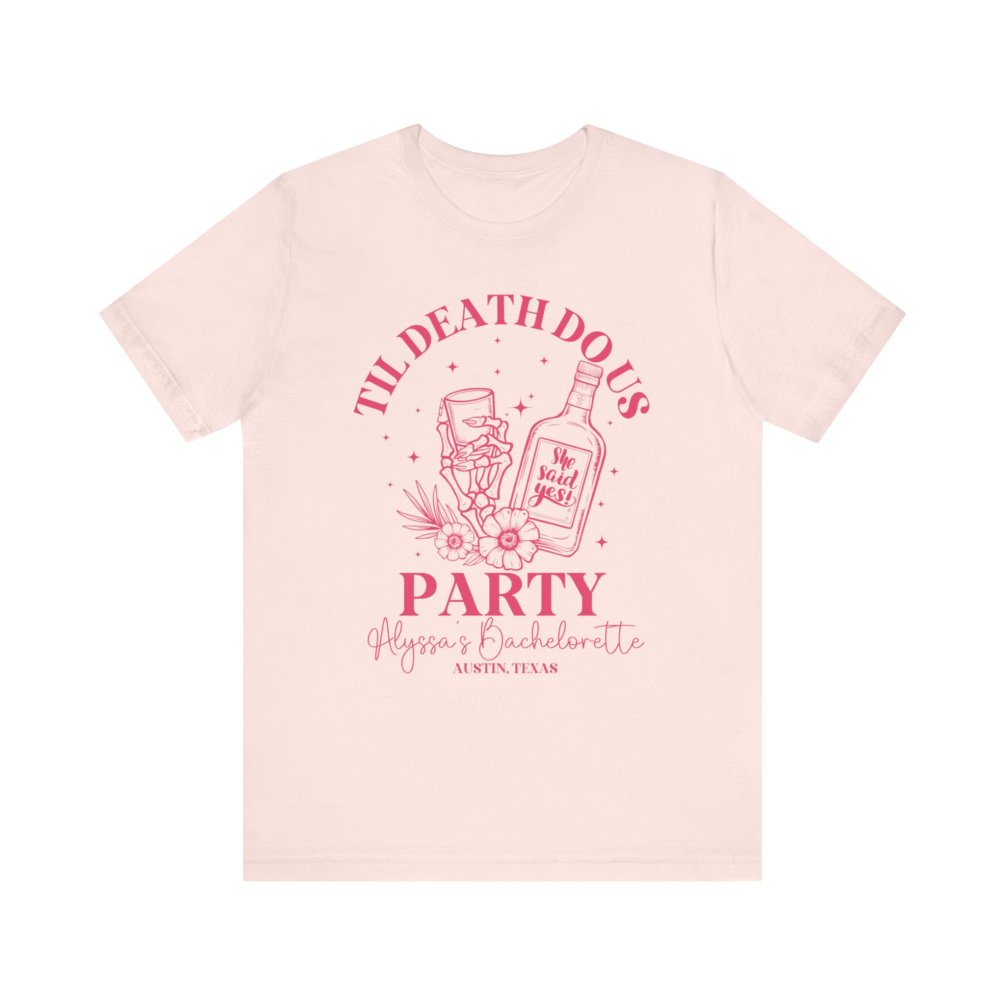 Til Death Do Us Party Bachelorette Party Shirt - Image 2