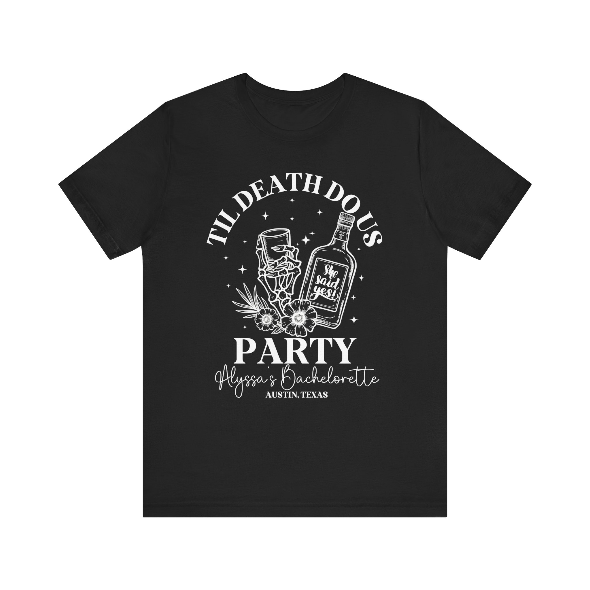 Til Death Do Us Party Bachelorette Party Shirt - Image 3